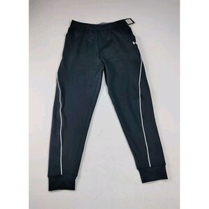 Under Armour‎ Pants Woman's Medium Black Motion Joggers Athletic Athleisure Warm